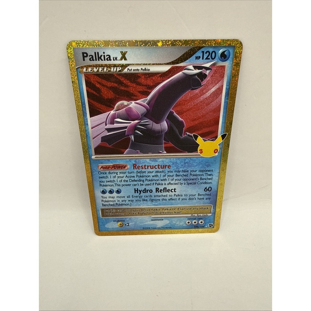 Palkia LV. X - 106/106 - Classic Collection Holo - Pokemon: 30th Celebration